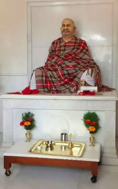 neem karoli baba statue image