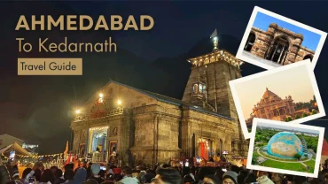 ahmedabad to kedarnath distance