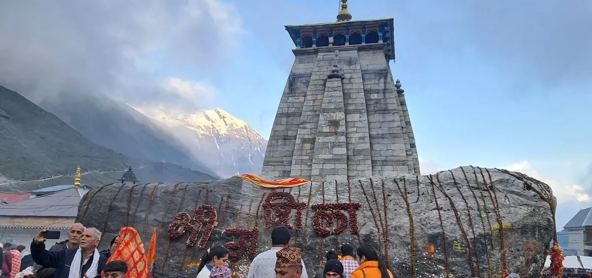 bhim shila behind kedarnath temple