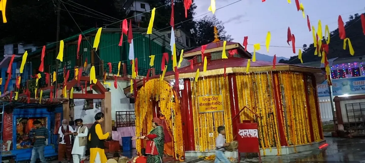 kalimath temple in rudraprayag uttarakhand a shakti peeth