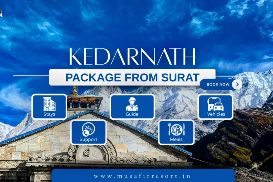 kedarnath tour package from surat