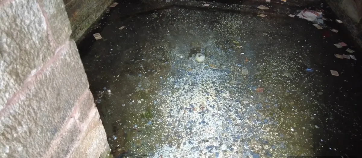 retus kund near the kedarnath temple