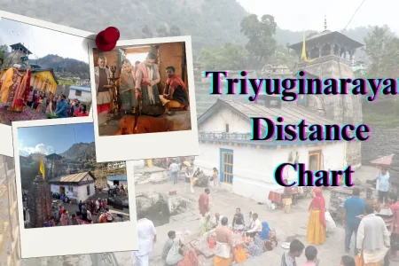 Triyuginarayan Distance Chart 2026
