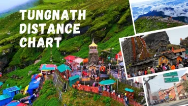 tungnath distance chart