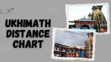 ukhimath distance chart from delhi dehradun and more