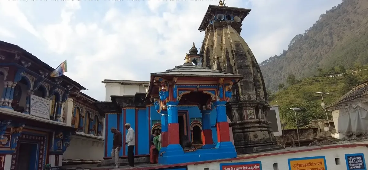 ukhimath temple in uttarakhand winter seat of kedarnath