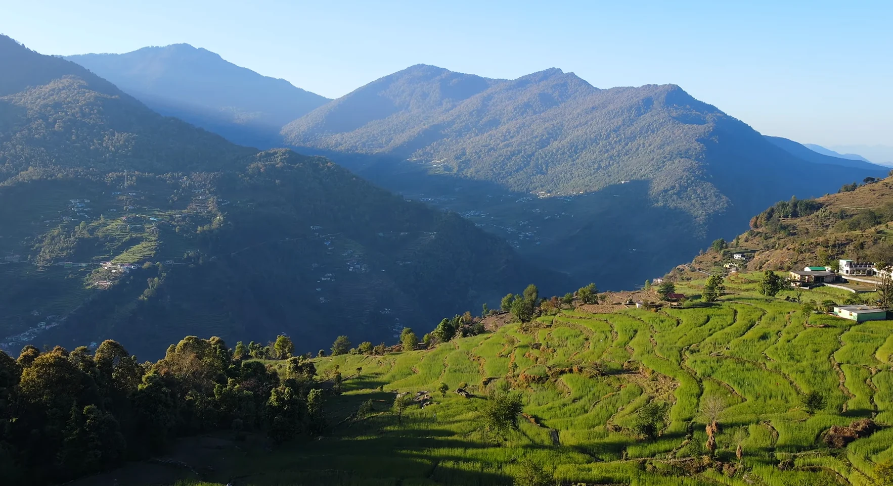 chopta hill station in uttarakhand in india