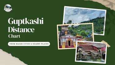 guptkashi distance from delhi dehradun and more