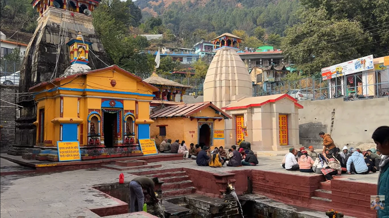 guptkashi temple complex with vishawanath temple ardhanarishwar temple and manikarnika kund