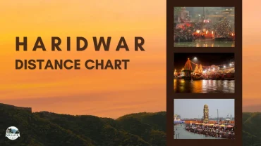 haridwar distance chart