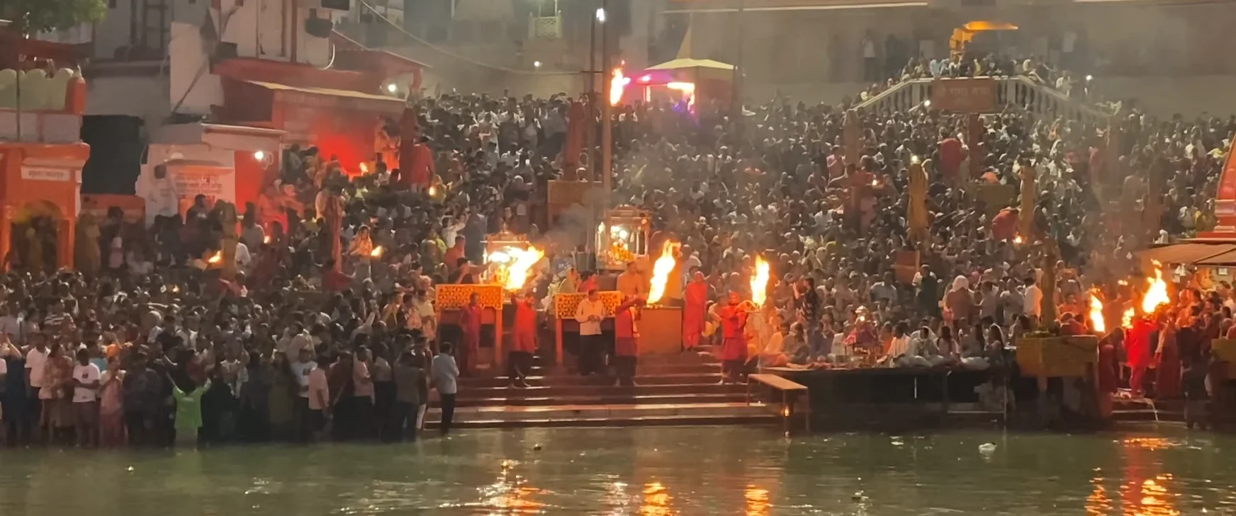 haridwar famous for ganga aarti at har ki pauri ghat in haridwar