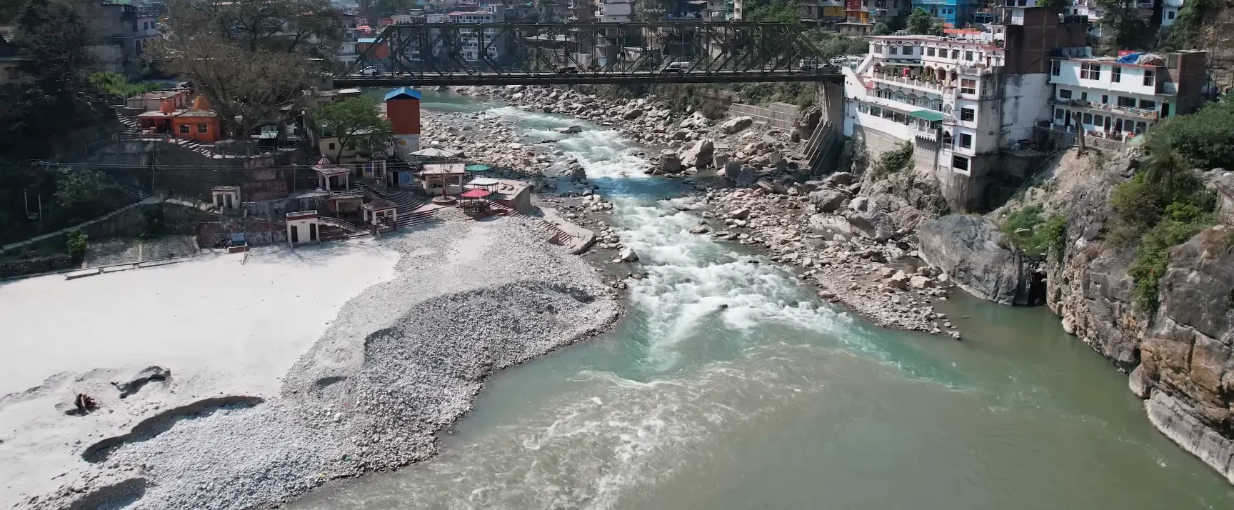karnaprayag sangam confluence of alaknanda and pindar rivers