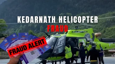 kedarnath helicopter fraud booking scam