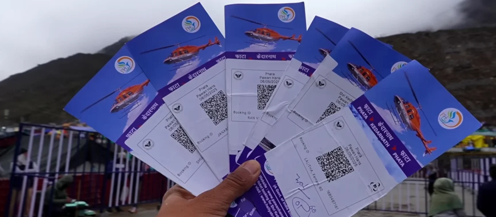 kedarnath helicopter ticket price
