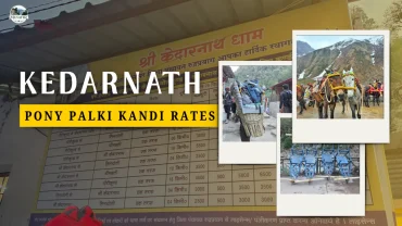 kedarnath palki pony and kandi rates