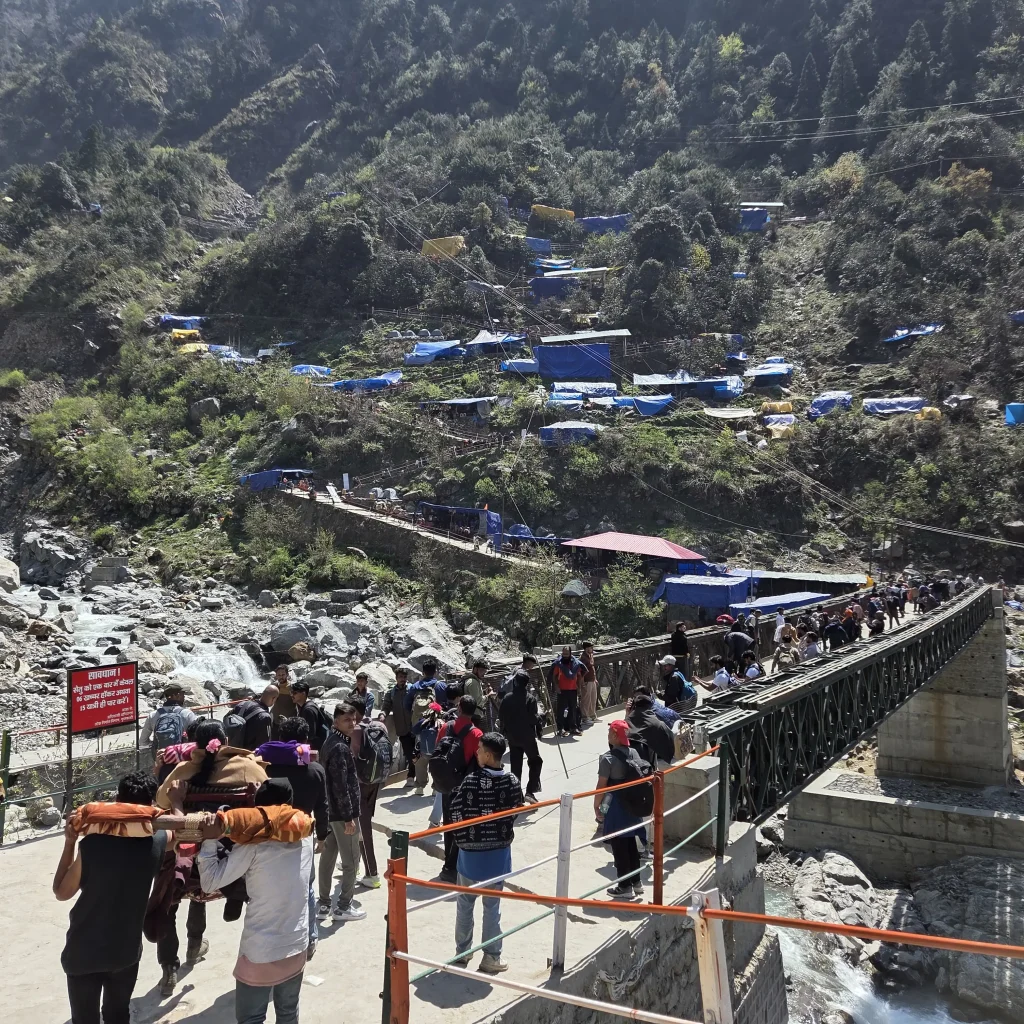 gaurikund to kedarnath temple trek route