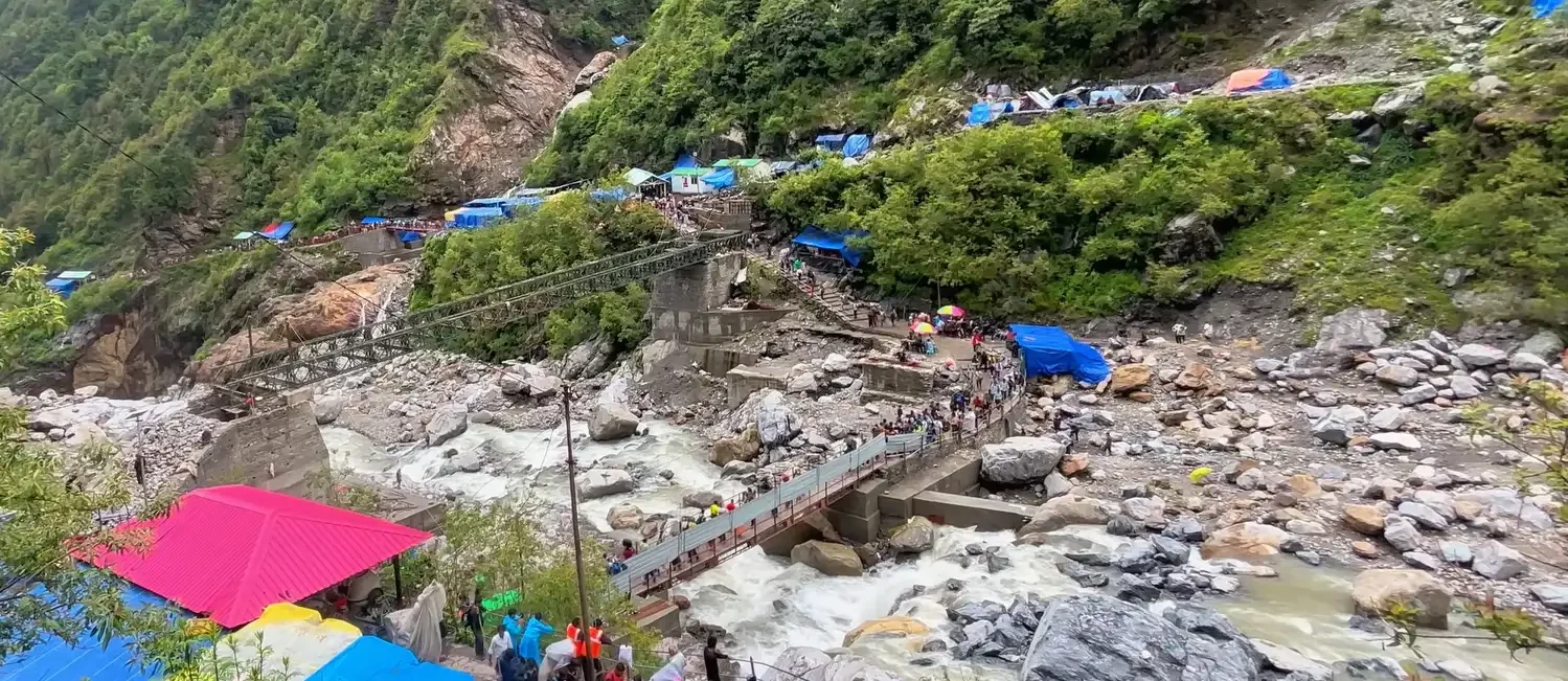 kedarnath temple trek route from gaurikund