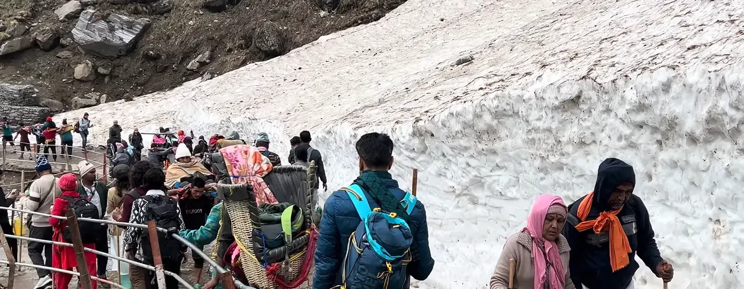 kedarnath trek route from gaurikund