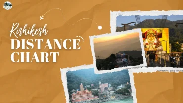 rishikesh distance chart