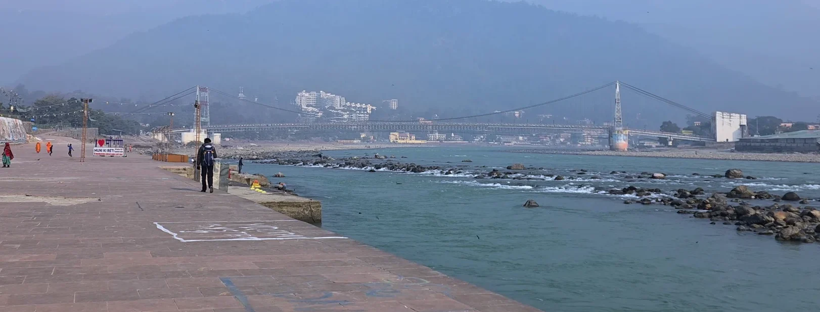 triveni ghat in rishikesh