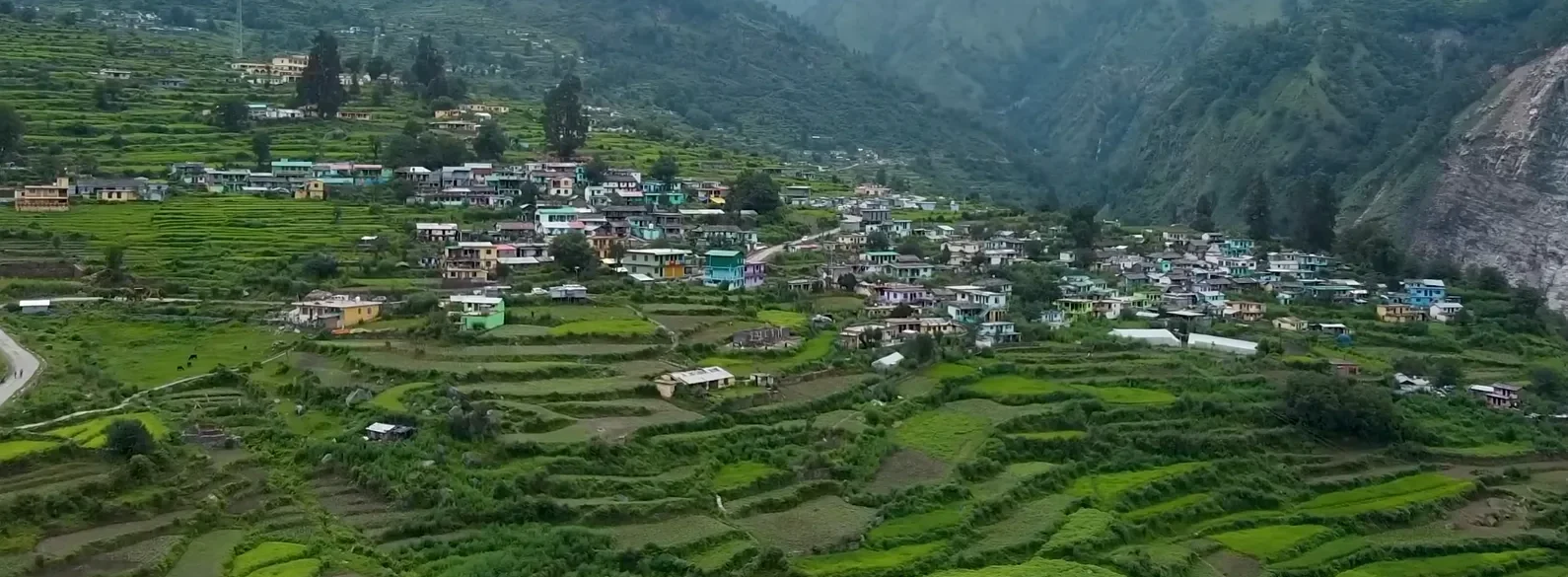kalpeshwar temple trek from urgam valley in uttarakhand