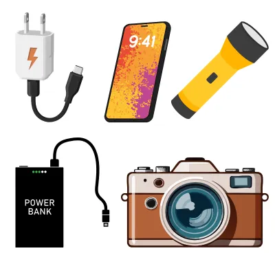 electronics to pack for do dham yatra