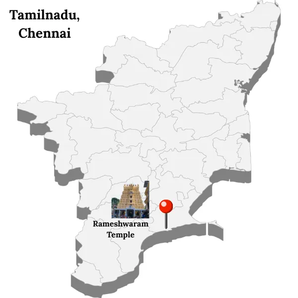rameshwaram in tamil nadu map