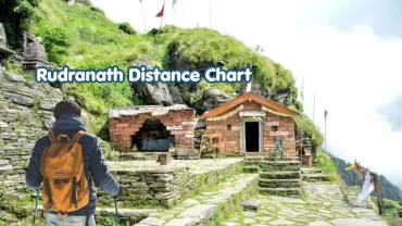 rudranath distance chart