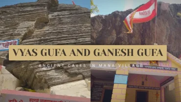 vyas gufa and ganesh gufa in mana village near badrinath