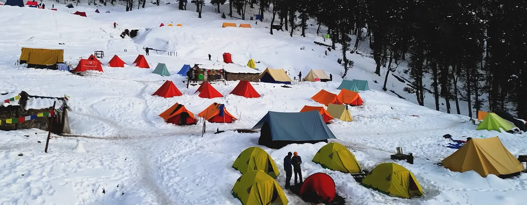 camping in kedarkantha base camp