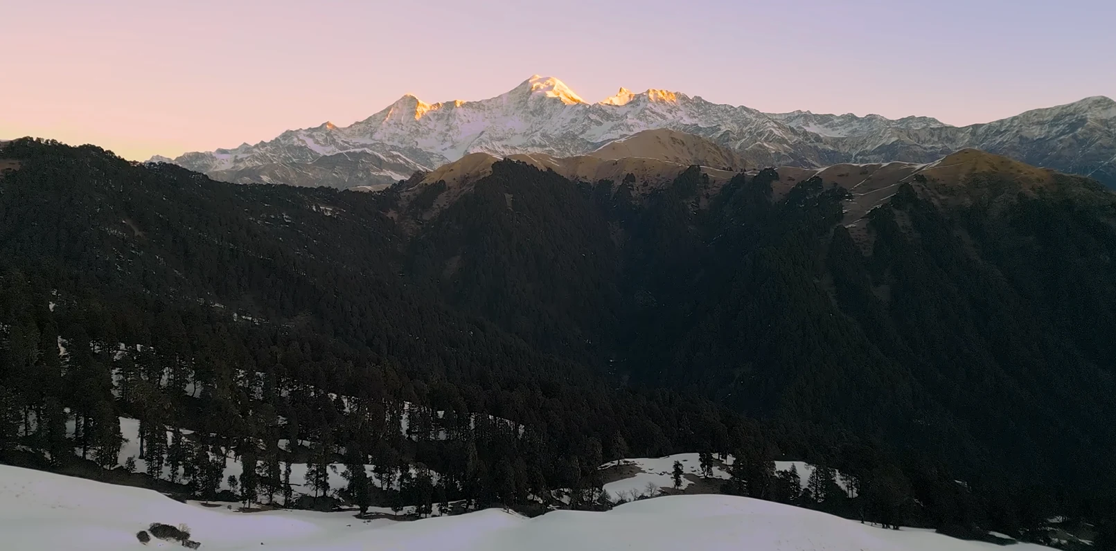 dayara bugyal summit view