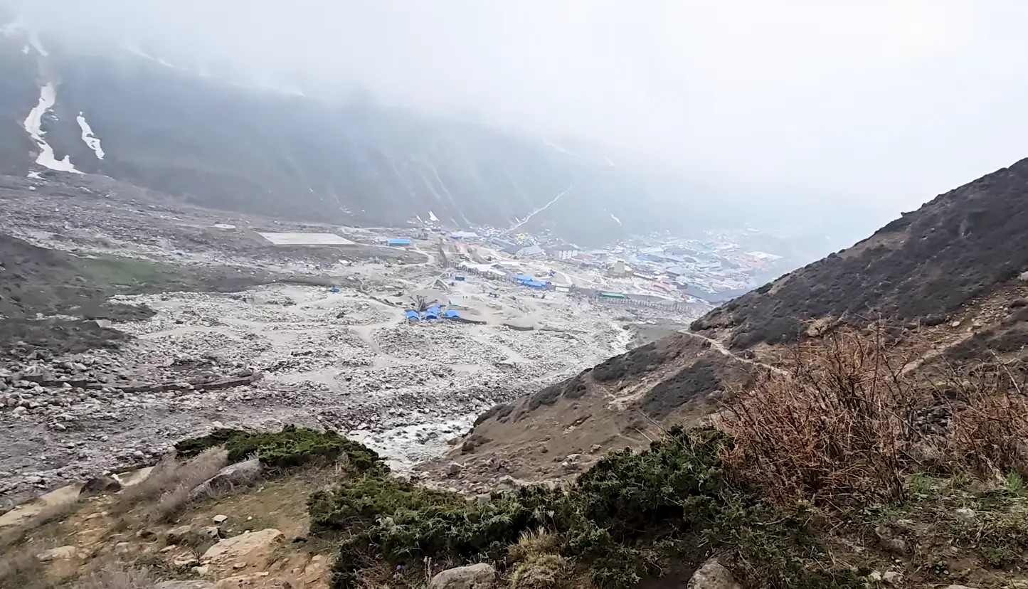 kedarnath from chorabari tal