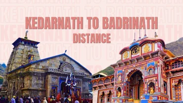 kedarnath to badrinath distance